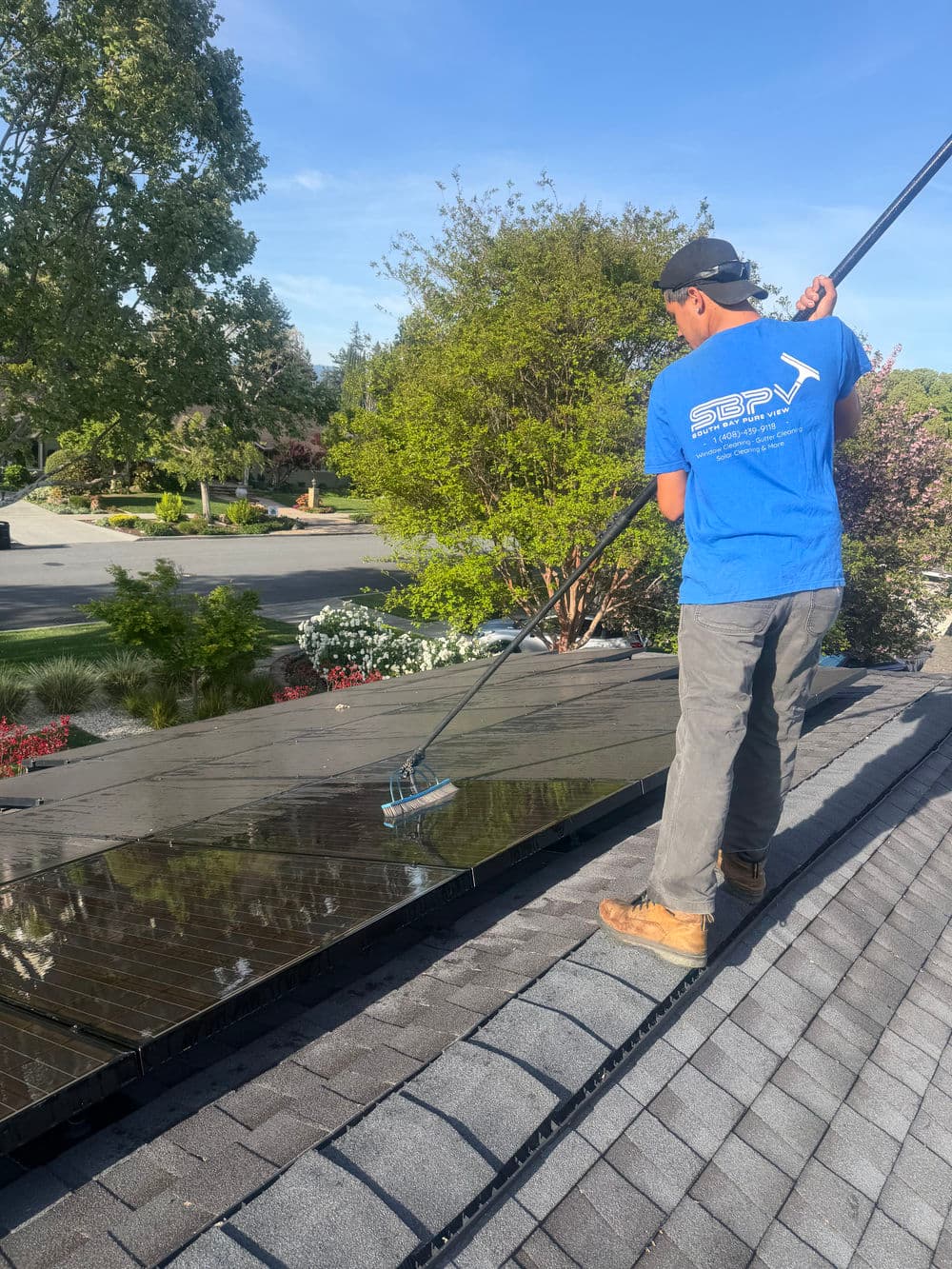 Gallery photos for Exterior Window and Solar Panel Cleaning in Campbell CA: Image #3