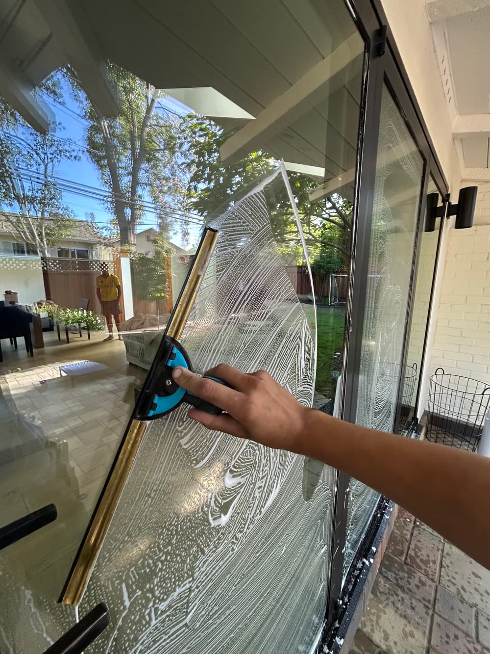 Gallery photos for Exterior Window Cleaning and Track Detailing in Los Altos: Image #1